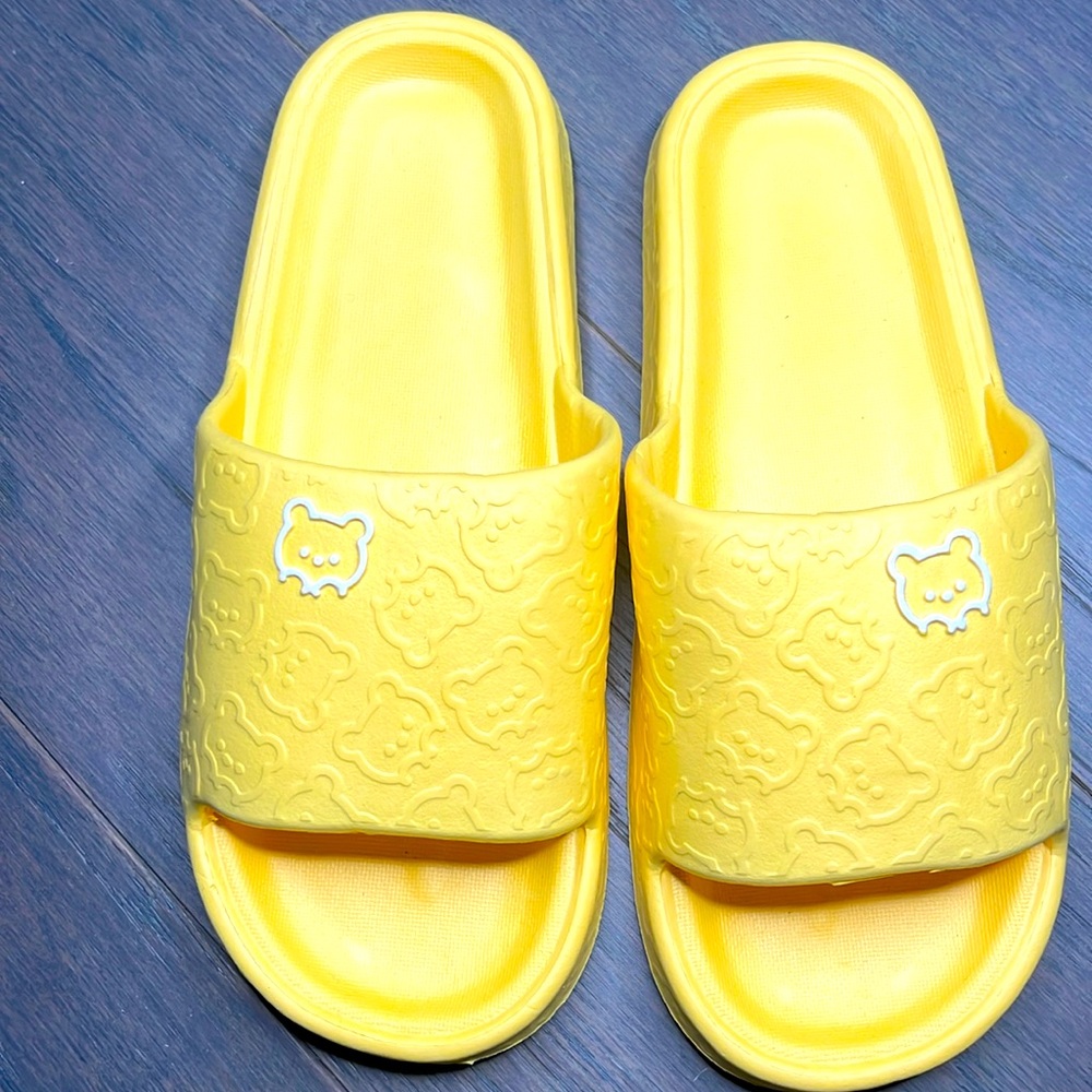 Cute Yellow Bear Slides
